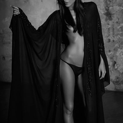 Olian Eros photographe érotique, nu, glamour, lingerie et Fine Art noir et blanc